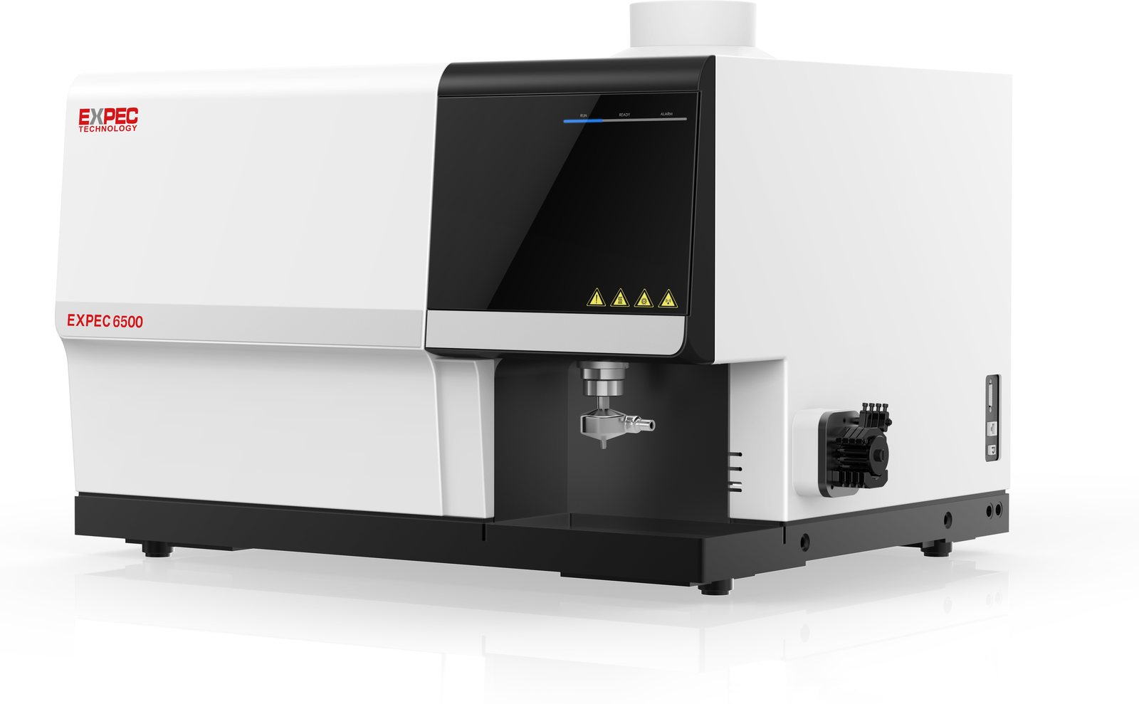 EXPEC 6500 ICP-OES EXPEC 6500 &middot; compact bench-top instrument, 930 &times; 700 &times; 560 mm, approx. 100 kg