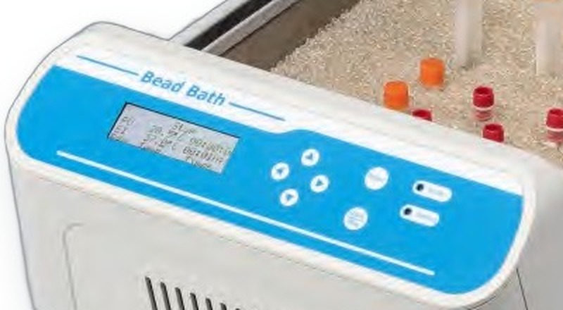 Bedienfeld mit LCD am ALEMADR-BB Perlenbad