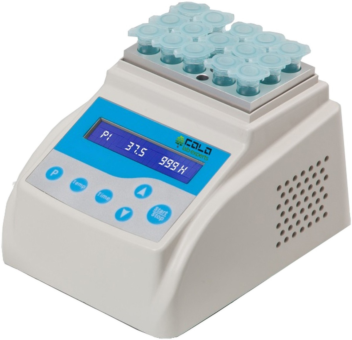 ALEMADR-MB Mini-Trockeninkubator mit Block, Röhrchen und LCD-Bedienfeld