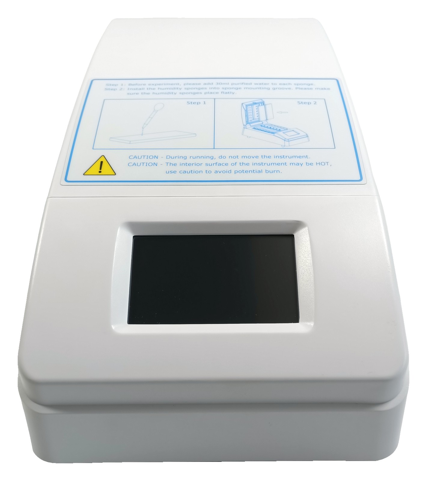 ALHYB slide hybridization system with the lid closed, touch screen at the front