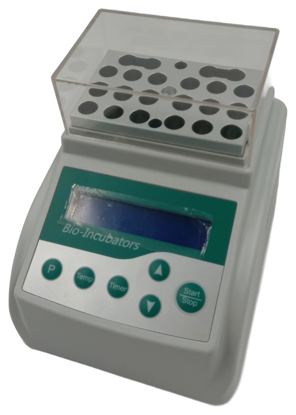 Incubator pentru indicatori biologici BIOIND cu capacul transparent montat