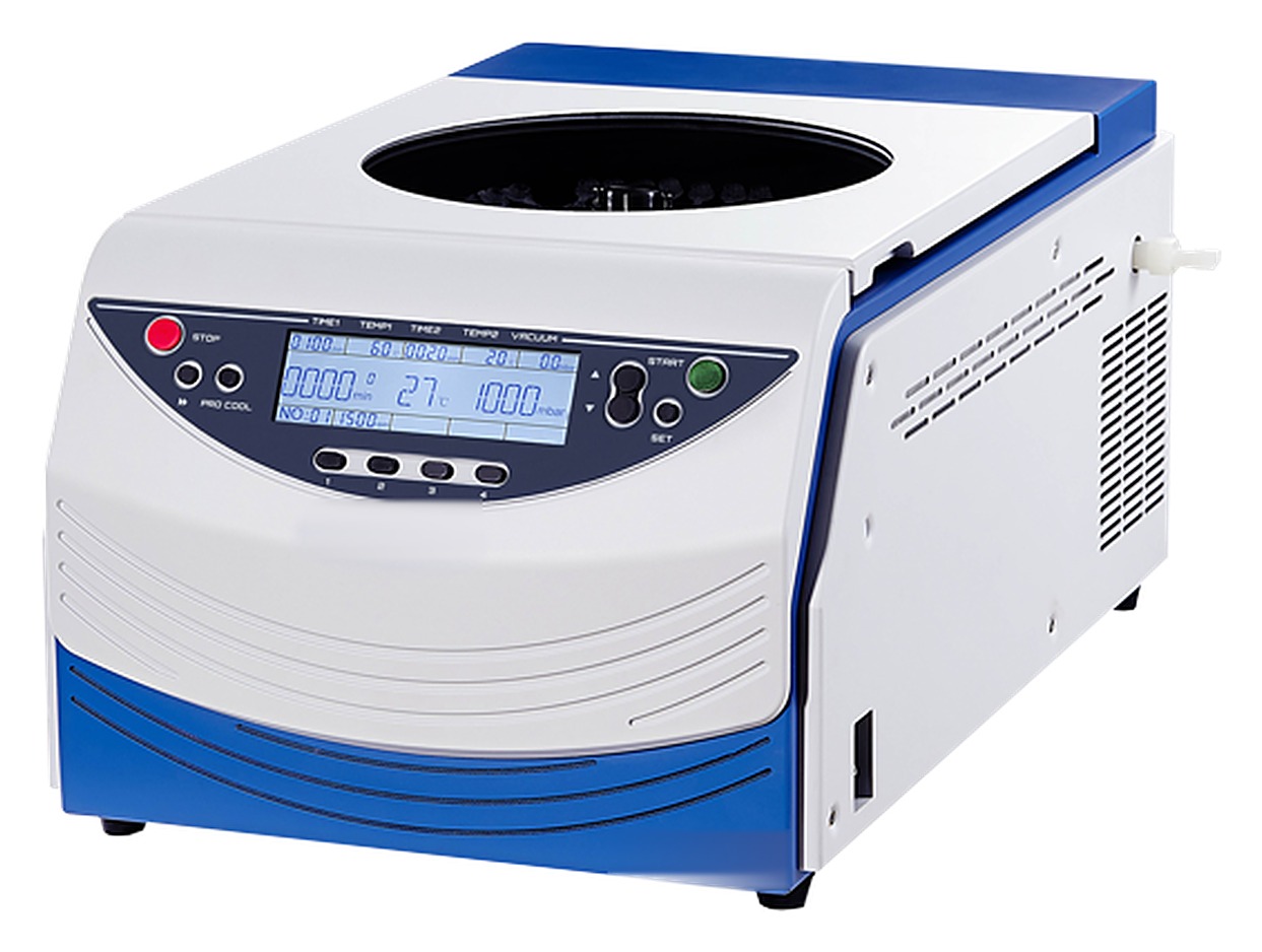 LACEVAC6 centrifugalni vakuumski koncentrator z vgrajeno črpalko in LCD-zaslonom