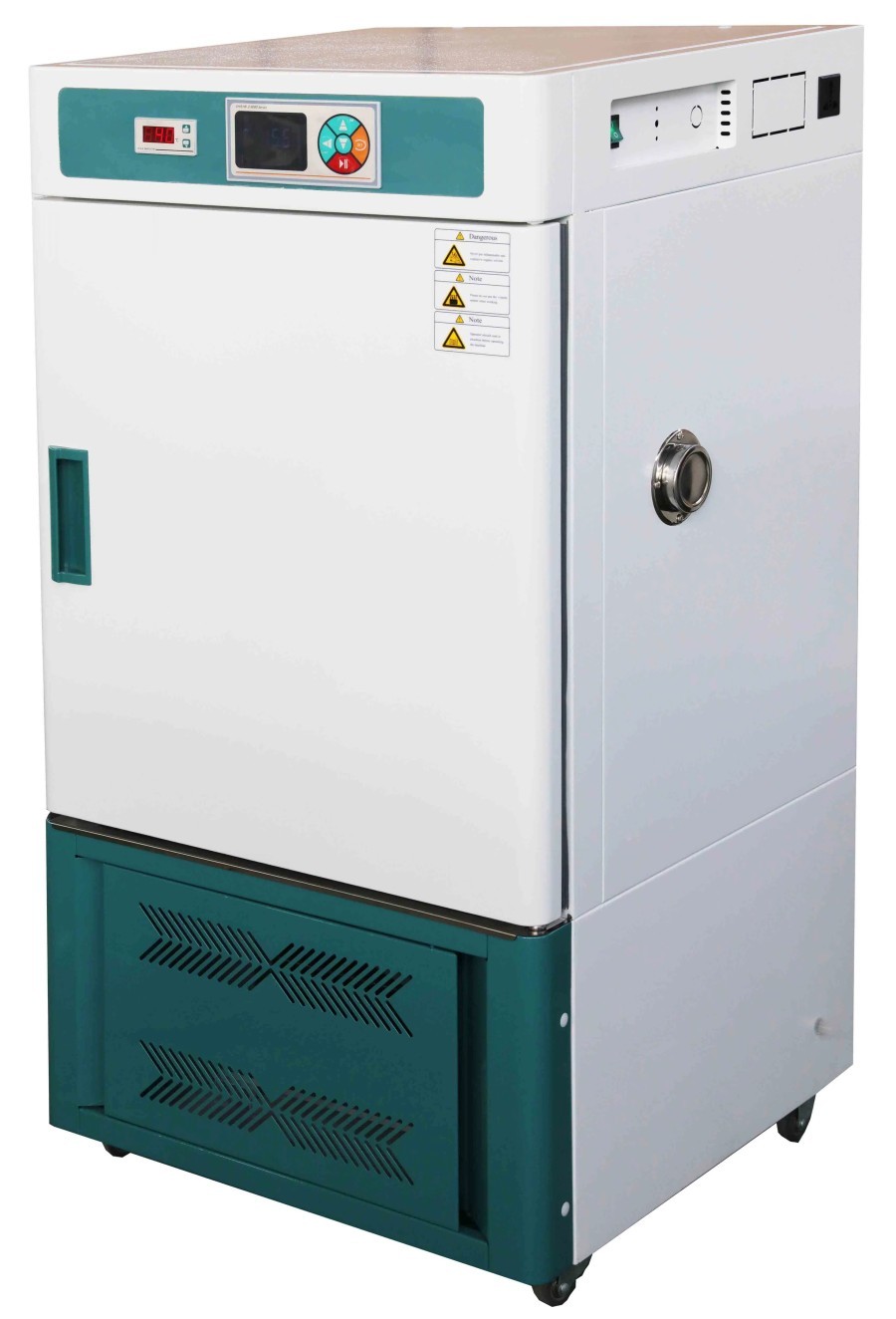 MBINC refrigerated incubator with compressor unit and control panel