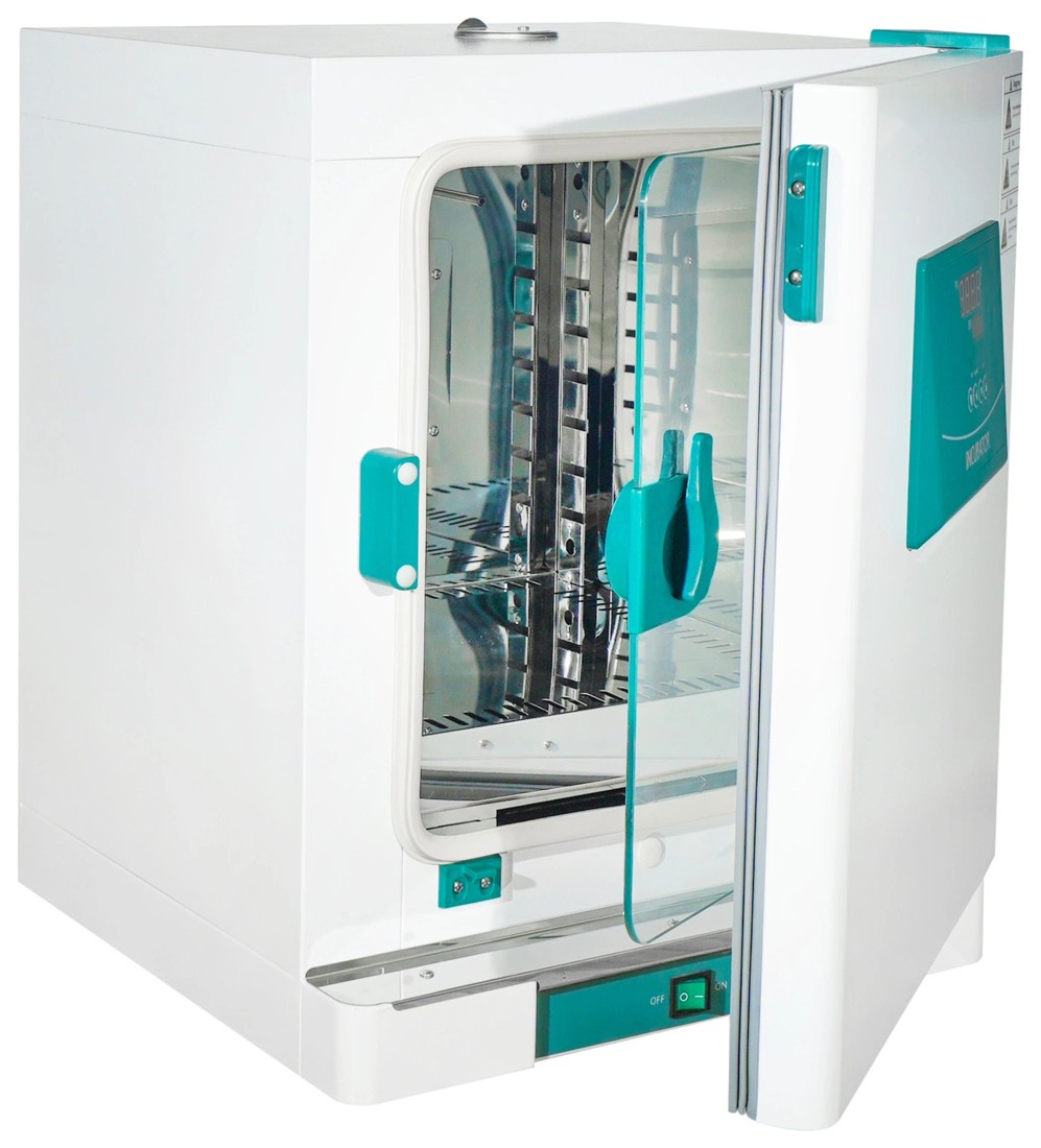 MBINF laboratory incubator with inner glass door and stainless-steel chamber