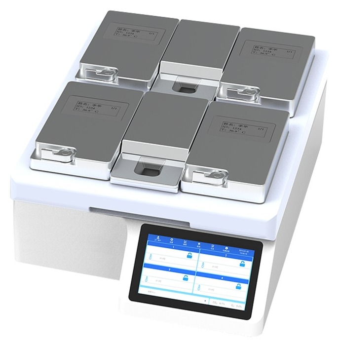 MULTIROOM-4H benchtop IVF incubator for humidified culture