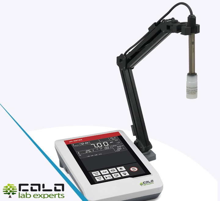 VIKING-PH100 Laboratory pH meter 3 in 1 electrode, electrode holder 0.01