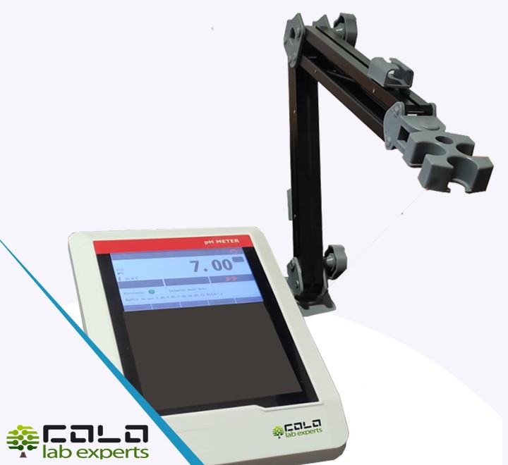 VIKING-PH125 Laboratory pH meter 3 in 1 electrode touch screen holder 0.01