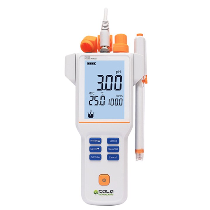 COLO.Science VIKING-PH210 portable pH meter main unit with 3.5 inch LCD