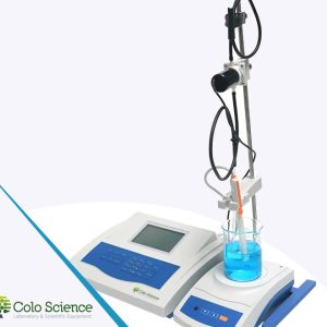 TITRO20 ručni potencijalni titrator sa magnetnom mešalicom, referentnom elektrodom, platinastom elektrodom, srebrnom elektrodom i pH elektrodom - COLO.Science