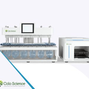 Automatic dissolution tester COLO-DT1206AT with 12 vessels for tablets and capsules
