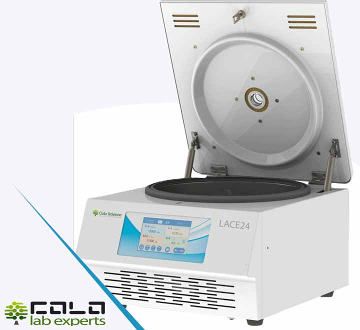 LACE24 touch screen display with 24 x 10 ml blood collection tubes