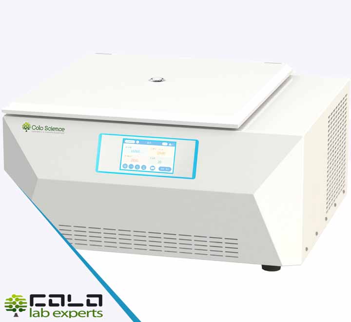 COLO.Science LACE56R refrigerated high capacity high speed centrifuge