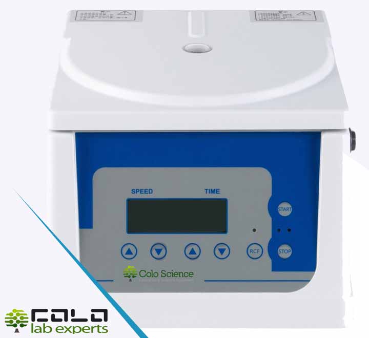 MICE12 portable mini centrifuge front view