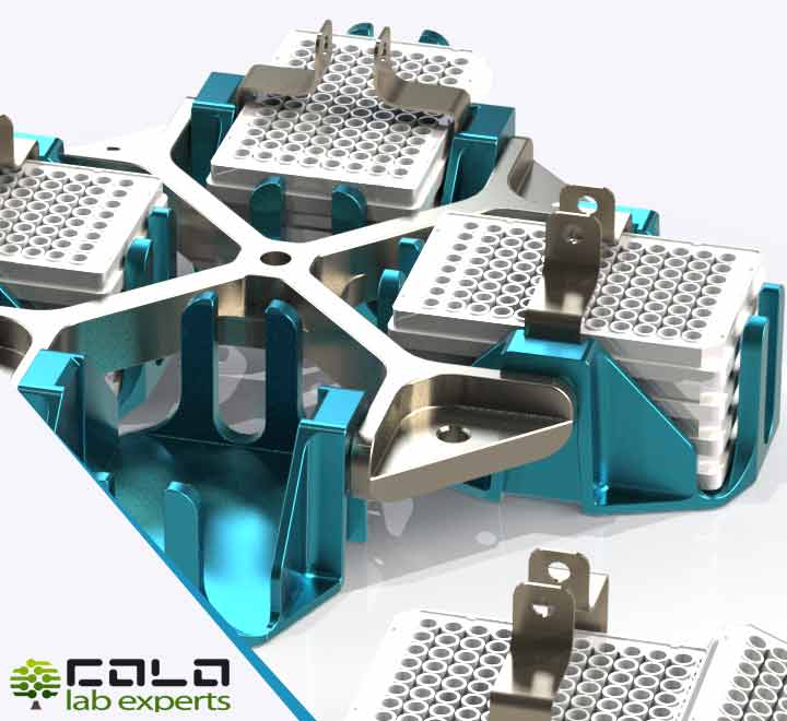 Swing out Rotor Microplate Holder Rack 4x4x96 4000rpm/3040g