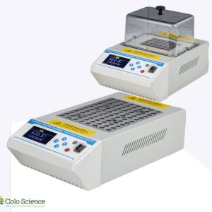 ALEMADR-SB dry block incubator, SB4 and SB1 with magnetic lid, colour display