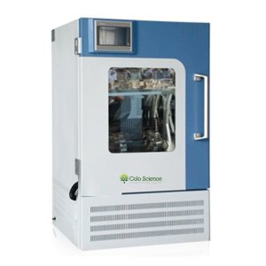 MBINCOS-200R vertical CO2 shaking incubator with two trays
