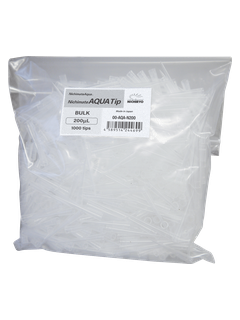 NichimateAqua tips 200 µL, bulk bag 1000 pcs