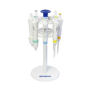 Nichiryo carousel pipette stand for 8 pipettes